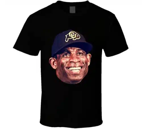 Deion Sanders Coach Colorado Football Fan T Shirt Xl Black