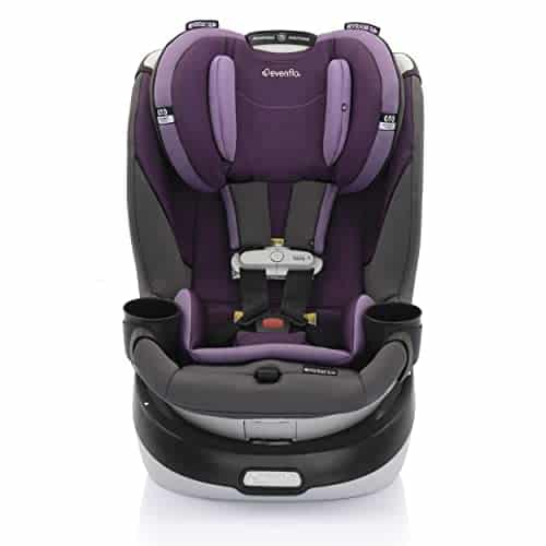 Evenflo Gold Revolveslim In Rotational Car Seat With Sensorsafe (Amethyst Purple)