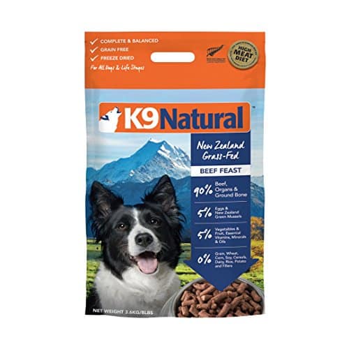 Knatural Grain Free Freeze Dried Beef Dog Food Lb