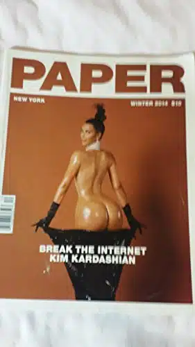 Paper Magazine (Winter ) Kim Kardashian Nude Cover