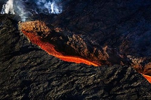 Posterazzi Eruption Bardarbunga Volcano Iceland Poster Print By Panoramic Images, (X )