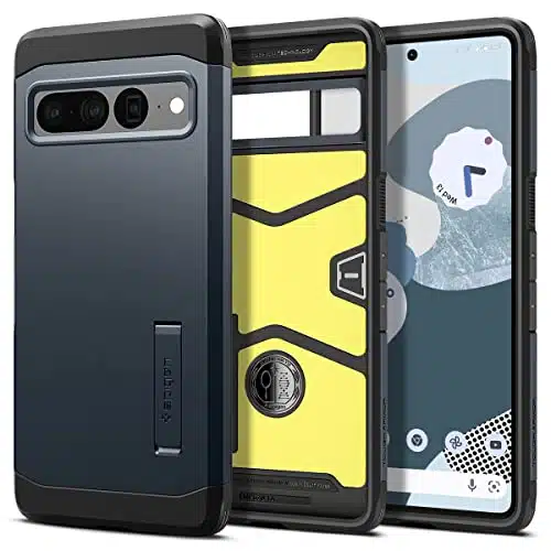 Spigen Tough Armor Designed For Pixel Pro Case ()   Metal Slate