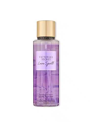 Victoria'S Secret Love Spell Mist, Body Spray For Women, Notes Of Cherry Blossom And Fresh Peach Fragrance, Love Spell Collection (Oz)