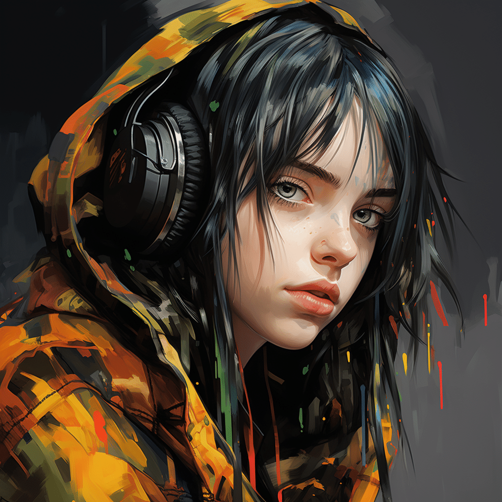 Billie Eilish Ai Art