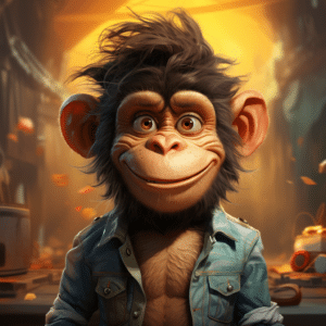 cartoon monkey