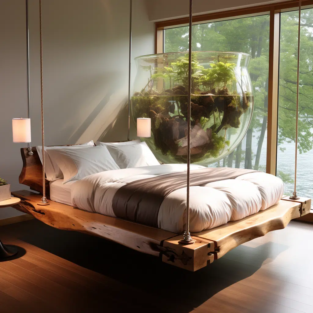 Floating Bed Frame