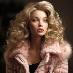 real blonde barbie supermodel