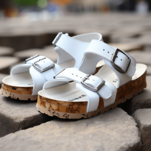 white birkenstocks