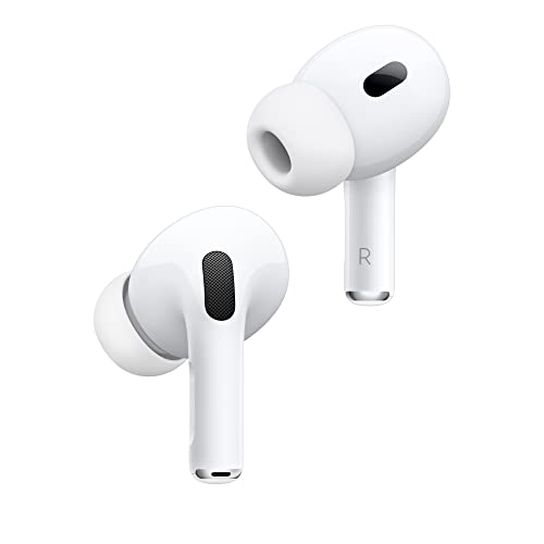 Apple Airpods Pro (Nd Generation) Wireless Ear Buds With Usb C Charging, Up To X More Active Noise Cancelling Bluetooth Headphones, Transparency Mode, Adaptive Audio, Personal