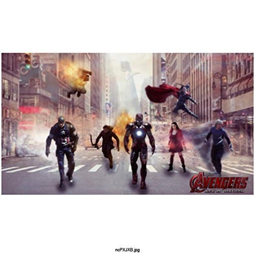 Avengers Age Of Ultron Xphoto Avengers Cast Walking In Street Kn