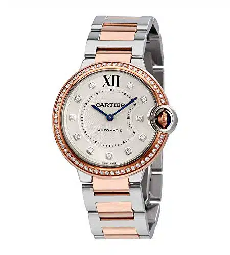 Cartier Ballon Bleu Automatic Silver Dial Ladies Watchbb