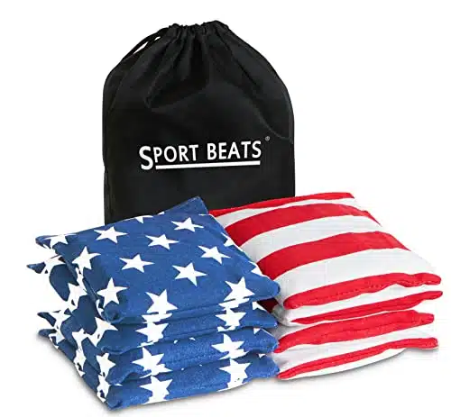 Cornhole Bags All Weather Set Of For Cornhole Toss Games Regulation Weight &Amp; Size