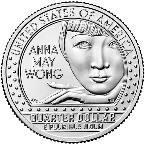 D Bu American Women Quarter Anna May Wong Quarter Choice Uncirculated Us Mint