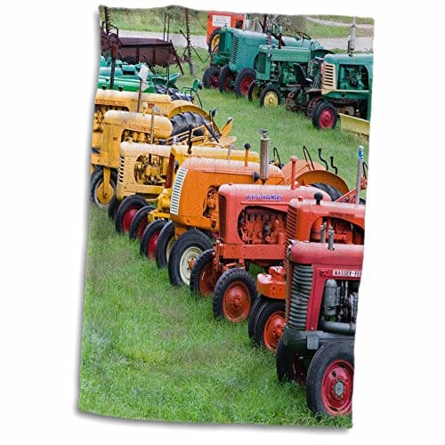 D Rose Vermont Manchester Antique Farm Tractor Usbialter Bibikow Handsports Towel, X