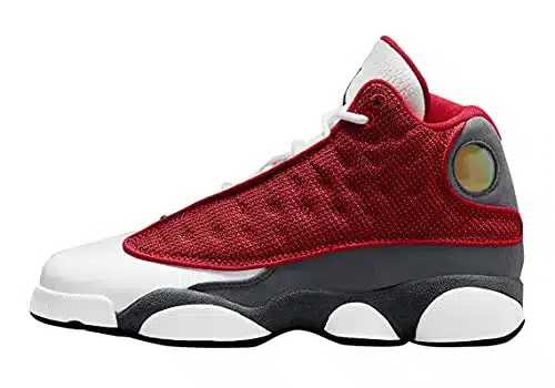 Jordan Nike Youth Air Gs Red Flint, Gym Redflint Greywhiteblack, Y