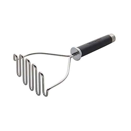 Kitchenaid Gourmet Stainless Steel Wire Masher, Inch, Black