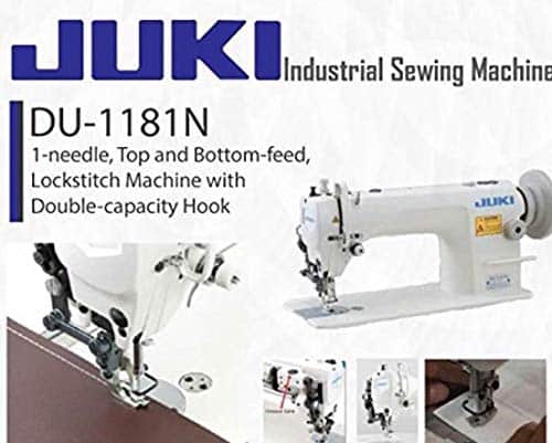 New Juki Du Single Needle Walking Foot Complete W K.d. Stand &Amp; Servo Motor