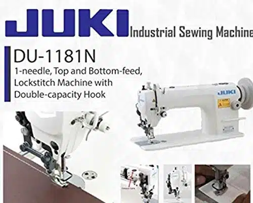 New Juki Du Single Needle Walking Foot Complete W K.d. Stand &Amp; Servo Motor