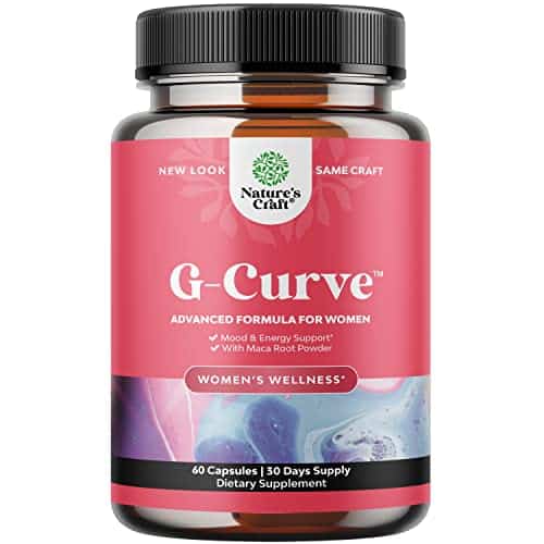 Natures Craft G Curve Butt And Breast Enhancement Pills   Herbal Enhancer May Support Body Sculpting Curves With Saw Palmetto Extract Horny Goat Weed For Women Results Vary Co