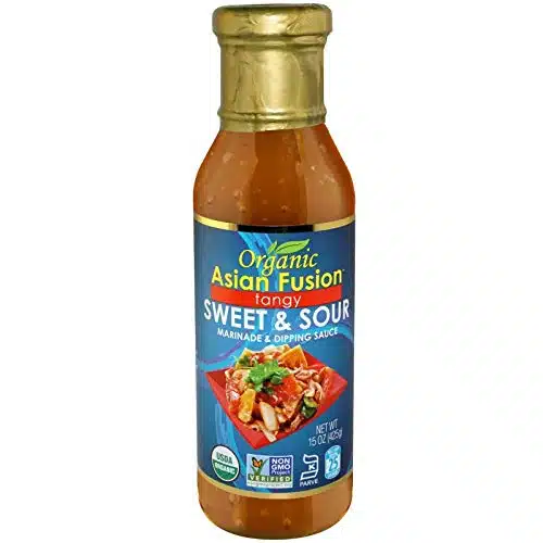 Organic Asian Fusion Tangy Sweet &Amp; Sour Marinade &Amp; Dipping Sauce   Usda Organic, Non Gmo Project Verified, Gluten Free, Kosher Parve, Made In Usa, Oz. (Pack)