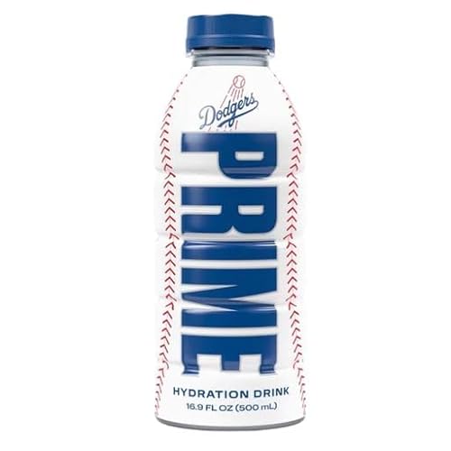 Prime Hydration Sports Drink By Logan Paul &Amp; Ksi   Los Angeles (La) Dodgers   Ml Bottle