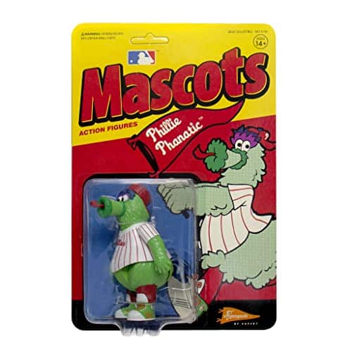 Superajor League Baseball Mascots Philadelphia Phillies Phillie Phanatic Reaction Figure Multicolor One Size