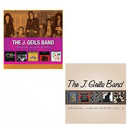 The J. Geils Band   Original Album Series Vol. And   The J. Geils Band Greatest Hits Cd Album Bundling