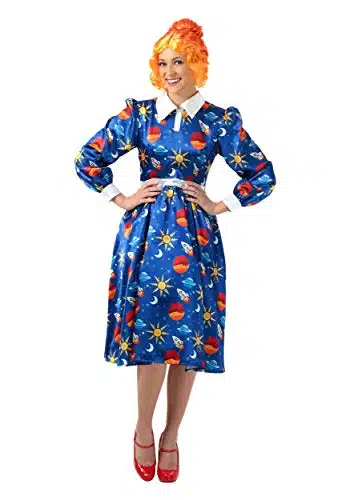 The Magic School Bus Miss Frizzle Costume Plus Size Adult   X