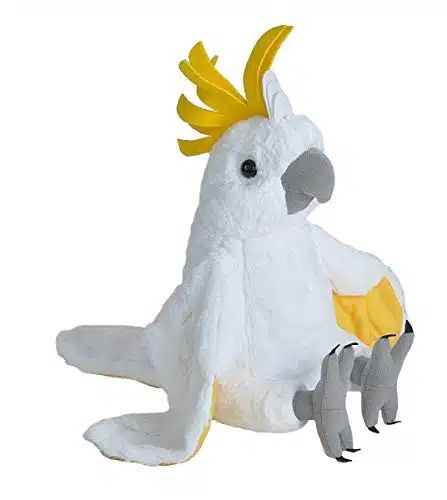 Wild Republic Cockatoo Plush, Stuffed Animal, Plush Toy, Gifts For Kids, Cuddlekins Inches ()