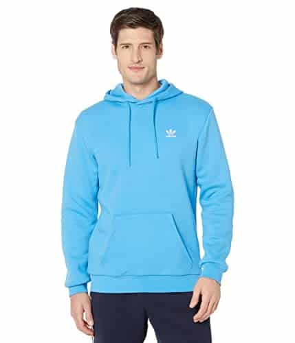 Adidas Originals Men'S Adicolor Essentials Trefoil Hoodie, Pulse Blue, Medium