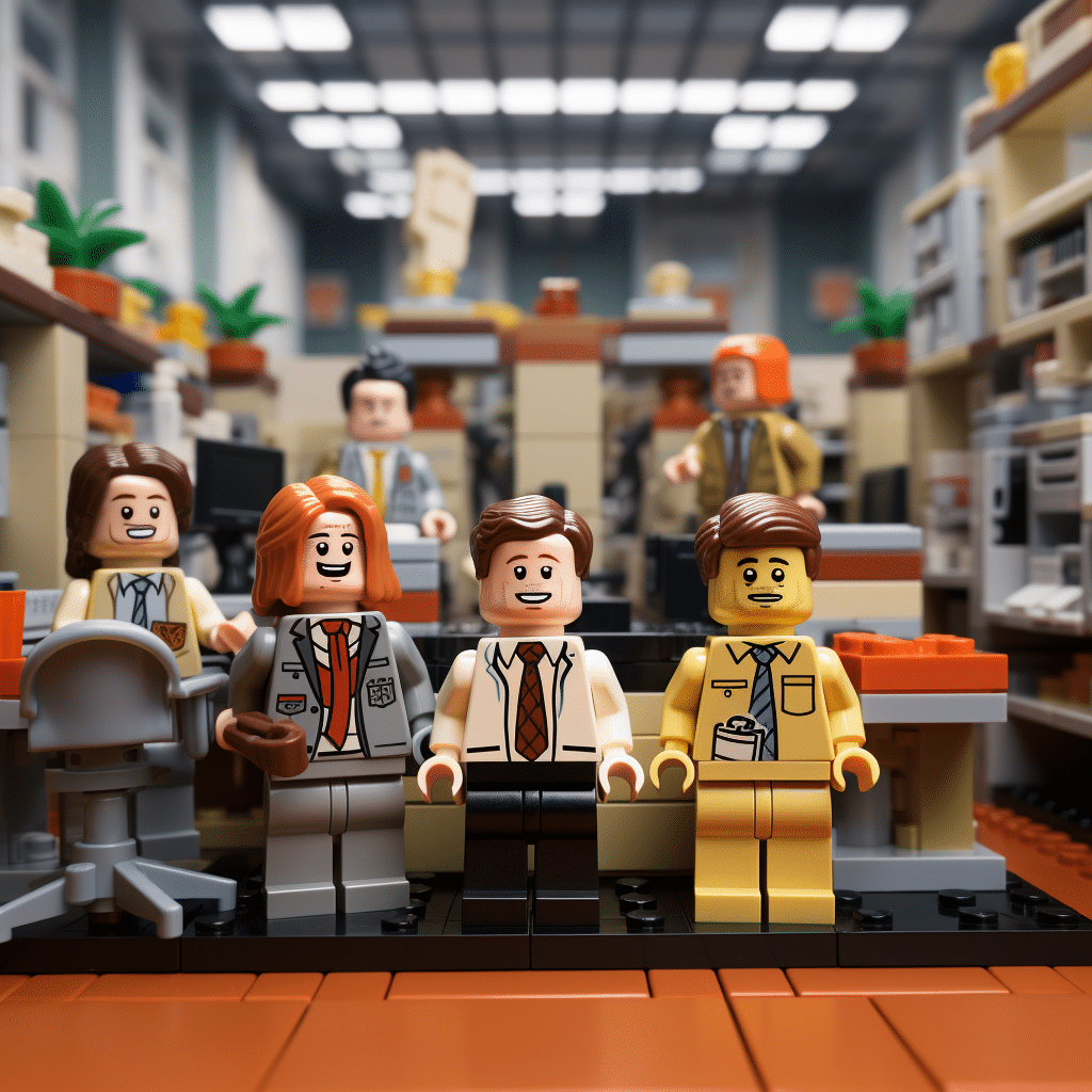 The Office Lego Set