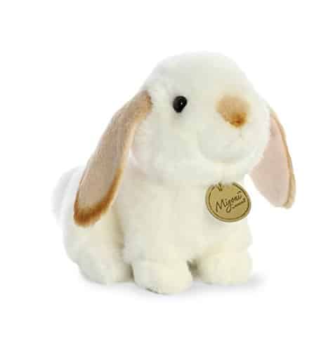 Aurora   Miyoni   Lop Eared Rabbit With Tan Ears, White And Tan