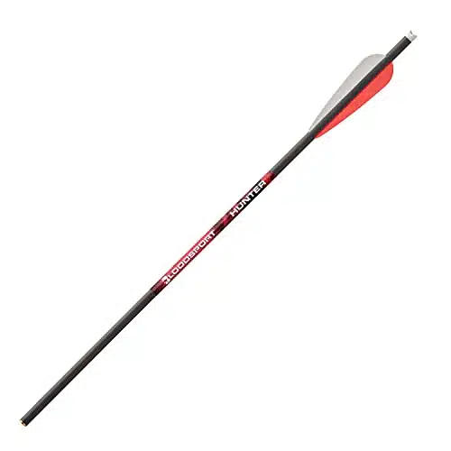 Bloodsport Unisex Adult Precise Durable Carbon Hunting Arrow For Hunter Crossbow Bolt , Black, Us