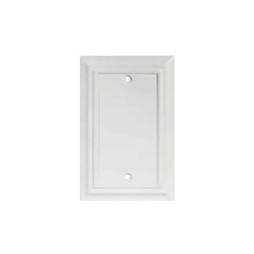 Ckp Brand #Classics Collection Single Blank Plate, White