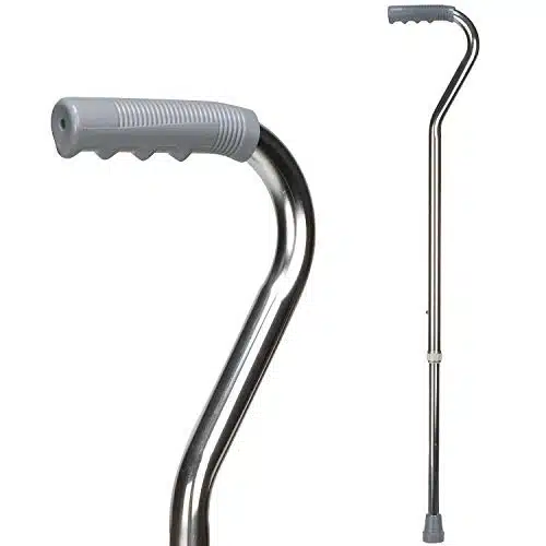 Dmi Sports Walking Cane And Stick For Adult Men & Women, Lightweight & Adjustable, Fsa And Hsa Eligible, Supports Up To Pounds With Ergonomic Soft Foam Offset Hand Grip And Wr