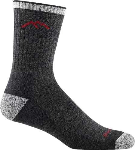 Darn Tough Merino Wool Micro Crew Sock Cushion,Black,Large