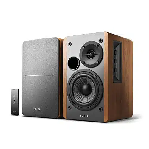 Edifier Rt Powered Bookshelf Speakers   Active Near Field Monitors   Studio Monitor Speaker   Wooden Enclosure   Atts Rms