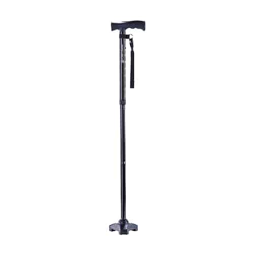 Hurrycane Hcane Bk Cfreedom Edition Foldable Walking Cane With T Handle, Original Black