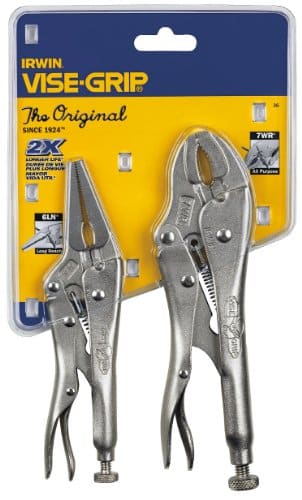 Irwin Vise Grip Original Locking Pliers Set With Wire Cutter, Piece ()