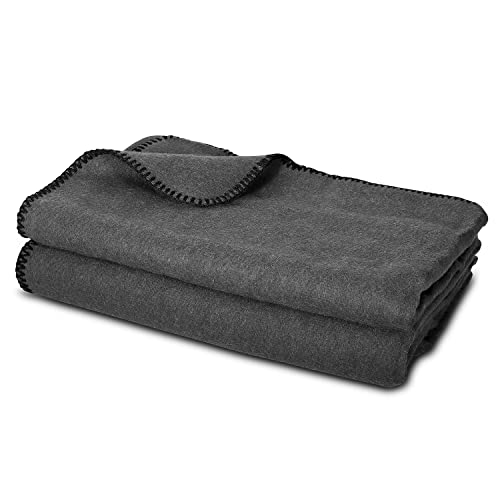 Jmr Usa Inc. Military Wool Blanket For Camping, Emergency And Everyday Use, Fire Retardant Extra Thick And Warm Outdoor Wool Blanket, % Wool, Grey, X.