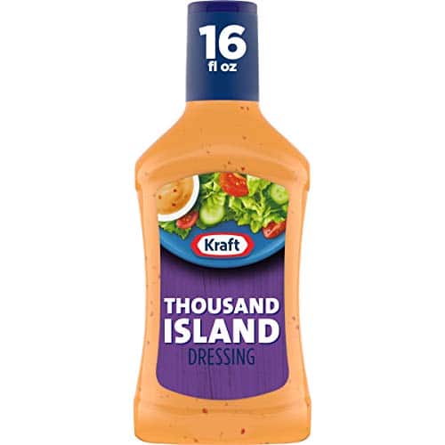 Kraft Thousand Island Salad Dressing ,Oz Bottles, (Pack Of )