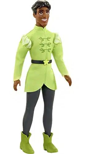 Mattel Disney Princess Toys, Posable Prince Naveen Fashion Doll In Signature Look Inspired By The Disney Movie The Princess And The Frog, Gifts For Kids