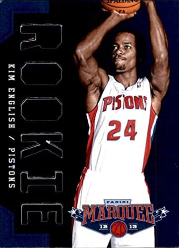 Panini Marquee Group Iii Rookies Laser Cut #Kim English Detroit Pistons Rookie Basketball Card