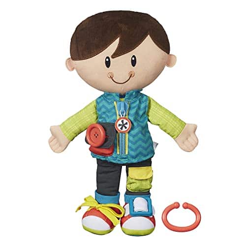 Playskool Dressy Kids Boy Activity Plush Stuffed Doll Toy For Kids And Preschoolers Years And Up (Amazon Exclusive)