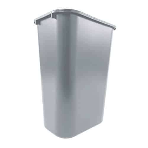 Rubbermaid Commercial Products Qtgal Wastebasket Trash Container, For Homeofficeunder Desk, Gray (Fggray)