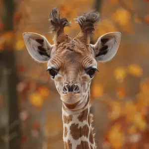 baby giraffe