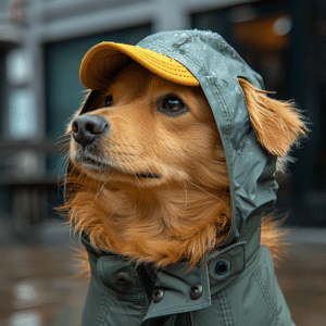 dog raincoat