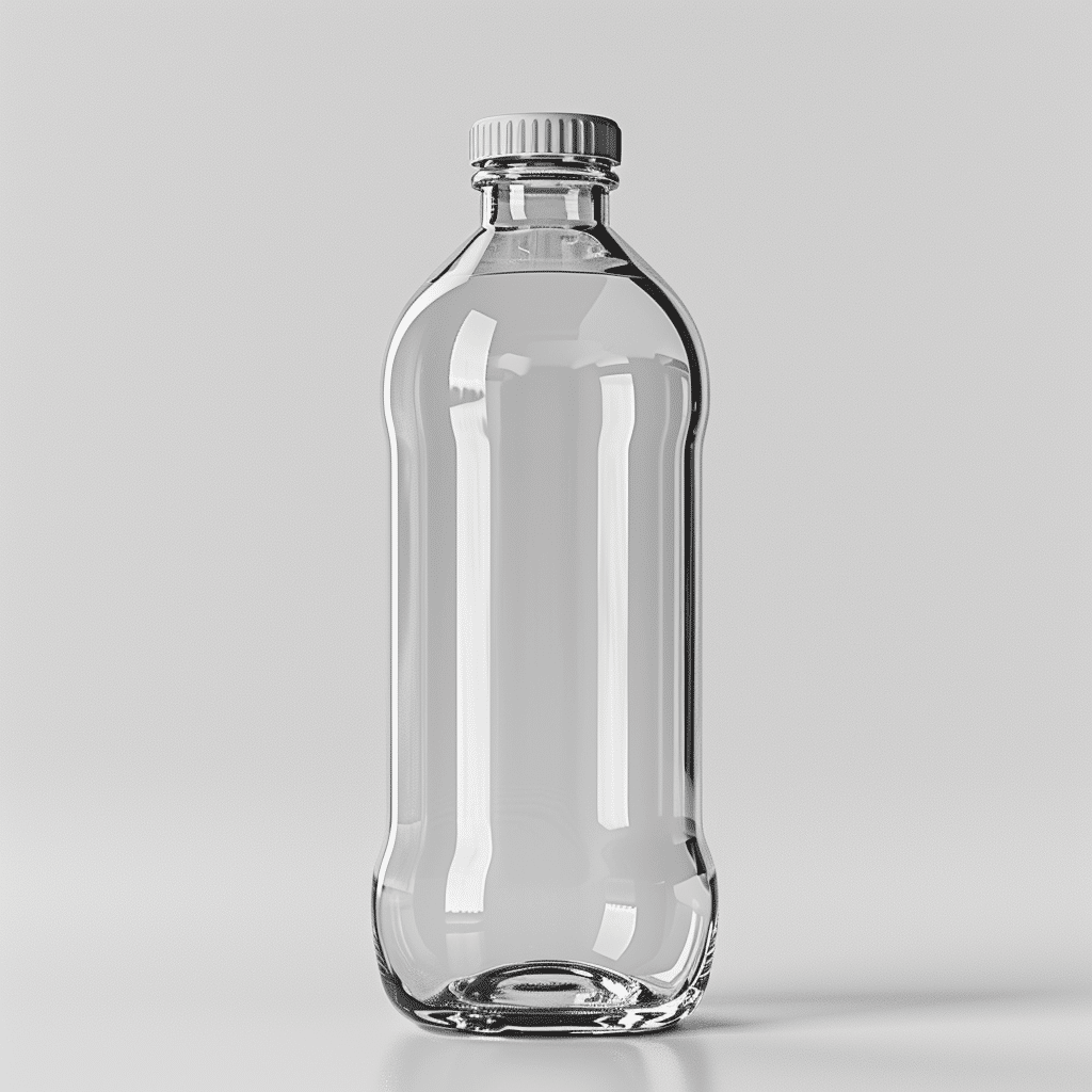 Glass Water Bottle