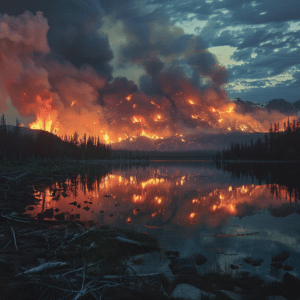 medical lake fire