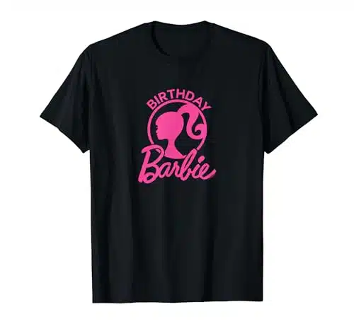 Barbie   Birthday Logo Barbie T Shirt